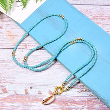 Load image into Gallery viewer, MOON GIRL Big Seashell Long Pendant Necklace Bohemian Fashion Chic Girl Statement Boho Party Collier Femme Dropshipping