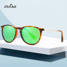 Load image into Gallery viewer, MOSU DESIGN Men Classic Pilot Sunglasses TR90 Frame HD Polarized Sunglasses For Driving Light Legs UV400 Protection
