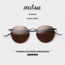 Load image into Gallery viewer, MOSU DESIGN Retro Women Folded Sunglasses Men Classic Polarized Oval Sunglasses