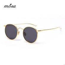 Load image into Gallery viewer, MOSU DESIGN Retro Women Folded Sunglasses Men Classic Polarized Oval Sunglasses