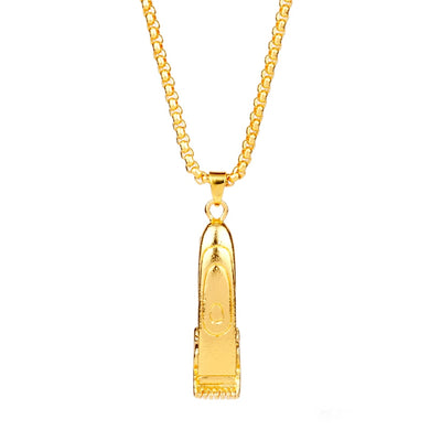Trend Barber Clipper Pendant Necklaces Metal Hair Clipper Barber Pendants For Men Barbershop Jewelry Gift Drop Shipping
