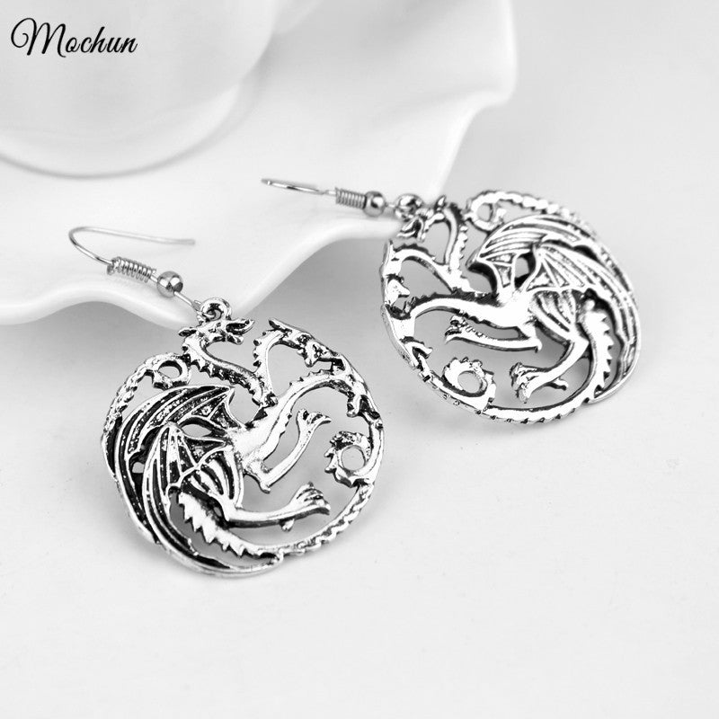Wholesale Price Movie Earrings Jewelry Game Of Thrones Targaryen Earrings movies jewelry