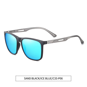 MSETOUTM 2023 Sunglasses TR90 Men's Box Aluminum Magnesium Spring TAC Polarized Brand Designer Light Flexible Dazzle