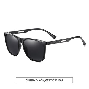 MSETOUTM 2023 Sunglasses TR90 Men's Box Aluminum Magnesium Spring TAC Polarized Brand Designer Light Flexible Dazzle