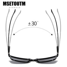 Load image into Gallery viewer, MSETOUTM 2023 Sunglasses TR90 Men&#39;s Box Aluminum Magnesium Spring TAC Polarized Brand Designer Light Flexible Dazzle