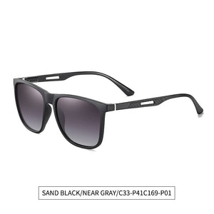 MSETOUTM 2023 Sunglasses TR90 Men's Box Aluminum Magnesium Spring TAC Polarized Brand Designer Light Flexible Dazzle