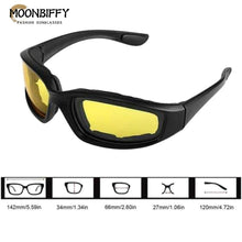 Load image into Gallery viewer, MTB Cyling Glasses Army Polarized Sunglasses for Hunting Shooting Airsoft Eyewear Men Eye Protection Windproof Moto Goggles