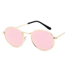 Carica l'immagine nel visualizzatore di Gallery, MUSELIFE 2023 Oval Men Sunglasses Male Glasses Lady  Retro Metal Sun Glasses Vintage Mirror UV400 Oculos De Sol