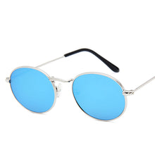 Carica l'immagine nel visualizzatore di Gallery, MUSELIFE 2023 Oval Men Sunglasses Male Glasses Lady  Retro Metal Sun Glasses Vintage Mirror UV400 Oculos De Sol