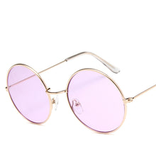 Carica l'immagine nel visualizzatore di Gallery, MUSELIFE 2023 Round Women Sunglasses Men Glasses Lady  Retro Metal Sun Glasses Vintage Mirror UV400 Oculos De Sol