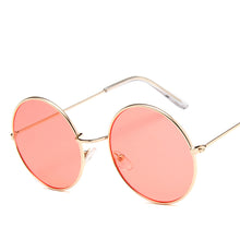 Carica l'immagine nel visualizzatore di Gallery, MUSELIFE 2023 Round Women Sunglasses Men Glasses Lady  Retro Metal Sun Glasses Vintage Mirror UV400 Oculos De Sol