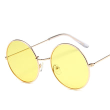 Carica l'immagine nel visualizzatore di Gallery, MUSELIFE 2023 Round Women Sunglasses Men Glasses Lady  Retro Metal Sun Glasses Vintage Mirror UV400 Oculos De Sol