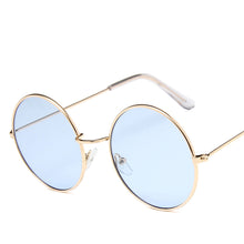 Carica l'immagine nel visualizzatore di Gallery, MUSELIFE 2023 Round Women Sunglasses Men Glasses Lady  Retro Metal Sun Glasses Vintage Mirror UV400 Oculos De Sol