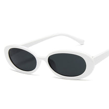 Load image into Gallery viewer, MUSELIFE Black Retro Sunglasses Oval Sunglasses Women Retro Brand Designer Vintage Ladies Cat Eye Pink Sun Glasses UV400