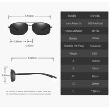 Load image into Gallery viewer, MUSELIFE Brand Aluminum Magnesium Polarized Sunglasses 2023 Sunglasses Men&#39;s Round Driving Punk Glasses Shadow Oculus Masculino