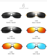Load image into Gallery viewer, MUSELIFE Brand Aluminum Magnesium Polarized Sunglasses 2023 Sunglasses Men&#39;s Round Driving Punk Glasses Shadow Oculus Masculino