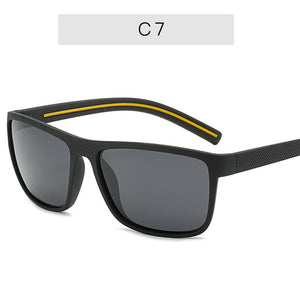 MUSELIFE Brand Polarized Sunglasses For Men Plastic Oculos de sol Men's Square Driving Eyewear Travel Sun Glass