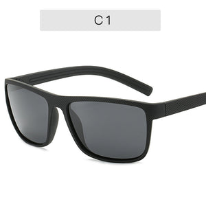 MUSELIFE Brand Polarized Sunglasses For Men Plastic Oculos de sol Men's Square Driving Eyewear Travel Sun Glass