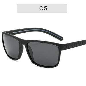 MUSELIFE Brand Polarized Sunglasses For Men Plastic Oculos de sol Men's Square Driving Eyewear Travel Sun Glass