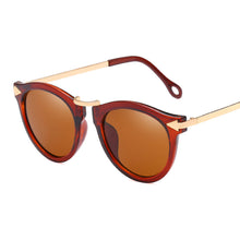 Load image into Gallery viewer, MUSELIFE Cat Eye Sunglasses Women 2023 Brand Designer Blue Sun Glasses For Women Trendy Tinted Color Shade UV400