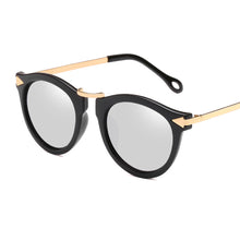 Load image into Gallery viewer, MUSELIFE Cat Eye Sunglasses Women 2023 Brand Designer Blue Sun Glasses For Women Trendy Tinted Color Shade UV400