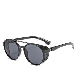 MUSELIFE Classic Personality Punk Sunglasses Men Brand Designer Sunglasses Men Vintage Sun Glasses for Men Punk Oculos De Sol
