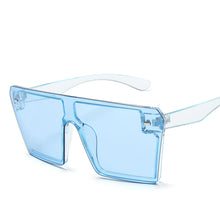 Load image into Gallery viewer, MUSELIFE Classic Vintage Square Sunglasses Woman Siamese Oversized Sunglasses Woman/Men Retro Sunglasses Lentes De Sol Mujer