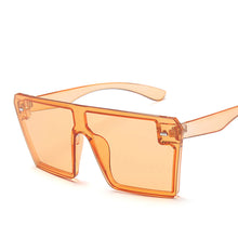 Load image into Gallery viewer, MUSELIFE Classic Vintage Square Sunglasses Woman Siamese Oversized Sunglasses Woman/Men Retro Sunglasses Lentes De Sol Mujer