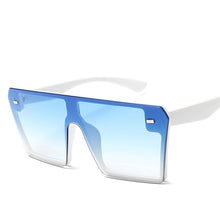 Load image into Gallery viewer, MUSELIFE Classic Vintage Square Sunglasses Woman Siamese Oversized Sunglasses Woman/Men Retro Sunglasses Lentes De Sol Mujer
