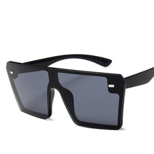 Load image into Gallery viewer, MUSELIFE Classic Vintage Square Sunglasses Woman Siamese Oversized Sunglasses Woman/Men Retro Sunglasses Lentes De Sol Mujer
