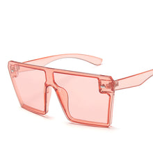 Load image into Gallery viewer, MUSELIFE Classic Vintage Square Sunglasses Woman Siamese Oversized Sunglasses Woman/Men Retro Sunglasses Lentes De Sol Mujer