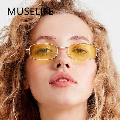 MUSELIFE Cute Sexy Sunglasses Women Retro Small Black Red Pink Cateye Sun Glasses Female Vintage Shades For Women