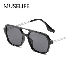 Load image into Gallery viewer, MUSELIFE Double Bridges Sunglasses Women  Ladies Sun Glasses Female Vintage Shades Oculos de sol Feminino UV400