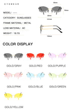 Load image into Gallery viewer, MUSELIFE Rimless Sunglasses Women Vintage Unique Tears Shape Steampunk Sunglasses Female Gafas Shades UV400 Oculos