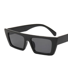 Load image into Gallery viewer, MUSELIFE Small Rectangle Jelly Gray Sunglasses Women Shades UV400 Retro Square Leopard Men Sun Glasses