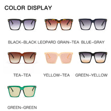Load image into Gallery viewer, MUSELIFE Square Sunglasses Designer  Women&#39;s Cat Eye Sunglasses Classic Retro Glasses UV400
