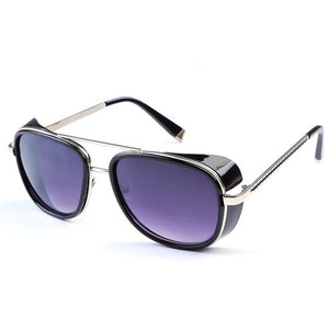MUSELIFE Iron Man 3 Matsuda TONY Stark Sunglasses Men Rossi Coating Retro Vintage Designer Sun Glasses Oculos Masculino Gafas De