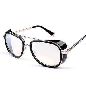MUSELIFE Iron Man 3 Matsuda TONY Stark Sunglasses Men Rossi Coating Retro Vintage Designer Sun Glasses Oculos Masculino Gafas De