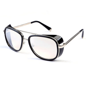 MUSELIFE Iron Man 3 Matsuda TONY Stark Sunglasses Men Rossi Coating Retro Vintage Designer Sun Glasses Oculos Masculino Gafas De