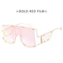 Load image into Gallery viewer, MUSELIFE One Piece Square  Sunglasses Women Sexy Retro Small Sun Glasses Brand Designer Vintage Eyeglasses Eyewear Female Oculos