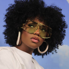 Load image into Gallery viewer, MUSELIFE One Piece Square  Sunglasses Women Sexy Retro Small Sun Glasses Brand Designer Vintage Eyeglasses Eyewear Female Oculos