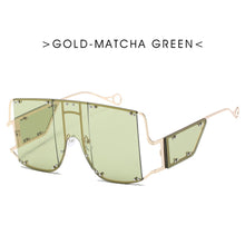 Load image into Gallery viewer, MUSELIFE One Piece Square  Sunglasses Women Sexy Retro Small Sun Glasses Brand Designer Vintage Eyeglasses Eyewear Female Oculos
