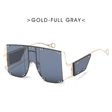 Load image into Gallery viewer, MUSELIFE One Piece Square  Sunglasses Women Sexy Retro Small Sun Glasses Brand Designer Vintage Eyeglasses Eyewear Female Oculos