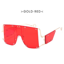 Load image into Gallery viewer, MUSELIFE One Piece Square  Sunglasses Women Sexy Retro Small Sun Glasses Brand Designer Vintage Eyeglasses Eyewear Female Oculos