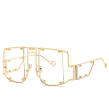 Load image into Gallery viewer, MUSELIFE One Piece Square  Sunglasses Women Sexy Retro Small Sun Glasses Brand Designer Vintage Eyeglasses Eyewear Female Oculos