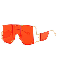 Load image into Gallery viewer, MUSELIFE One Piece Square  Sunglasses Women Sexy Retro Small Sun Glasses Brand Designer Vintage Eyeglasses Eyewear Female Oculos