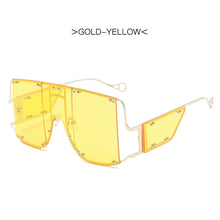 Load image into Gallery viewer, MUSELIFE One Piece Square  Sunglasses Women Sexy Retro Small Sun Glasses Brand Designer Vintage Eyeglasses Eyewear Female Oculos