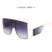 Load image into Gallery viewer, MUSELIFE One Piece Square  Sunglasses Women Sexy Retro Small Sun Glasses Brand Designer Vintage Eyeglasses Eyewear Female Oculos