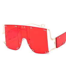 Load image into Gallery viewer, MUSELIFE One Piece Square  Sunglasses Women Sexy Retro Small Sun Glasses Brand Designer Vintage Eyeglasses Eyewear Female Oculos