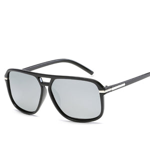 MUSELIFE Oversized Sunglasses Men Polarized Mirror Goggles Driving Sun Glasses Man Brand Designer Retro  Driver Sunglass